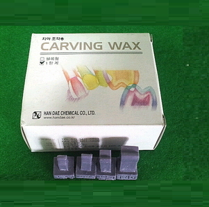 Carving Wax for Tooth Modeling (Block Type / Random Color)
