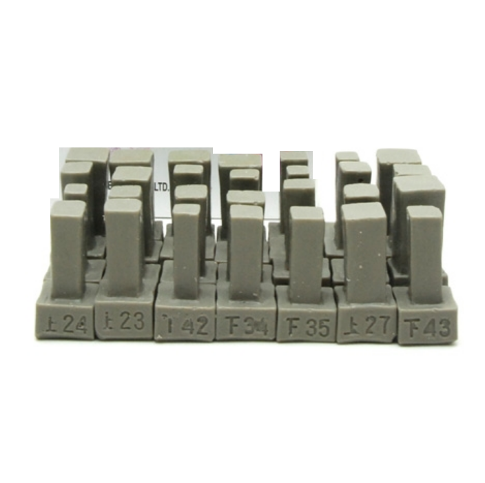 Carving Wax for Tooth Modeling (Block Type / Random Color)