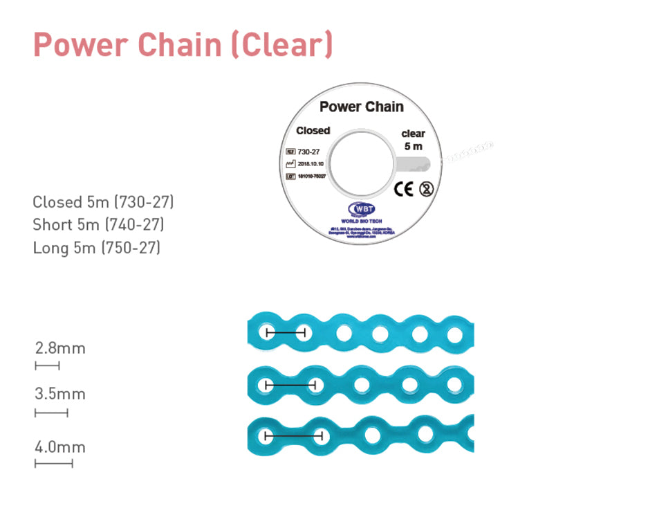 Power Chain (Clear) 5m