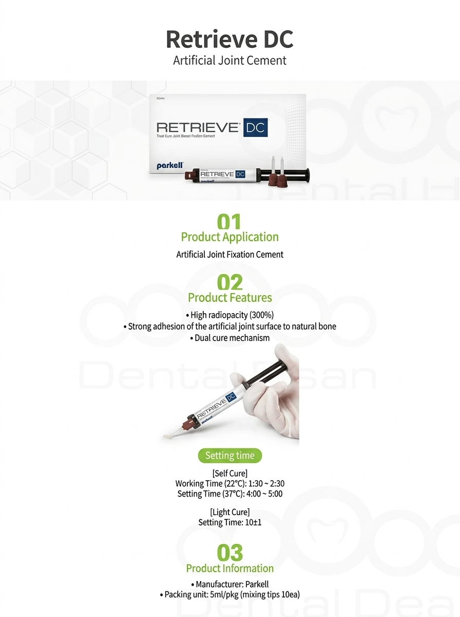 Retrieve DC Implant Cement