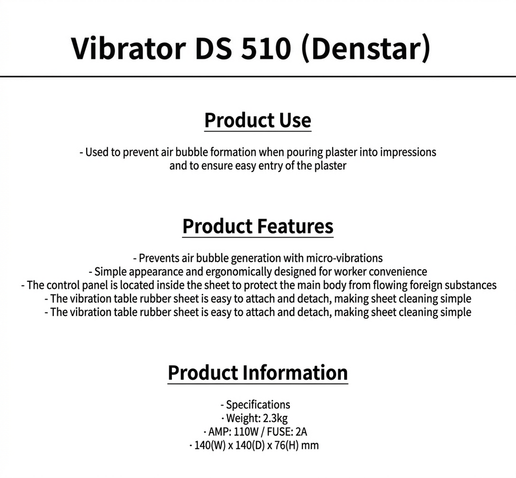 Denstar Vibrator DS-510