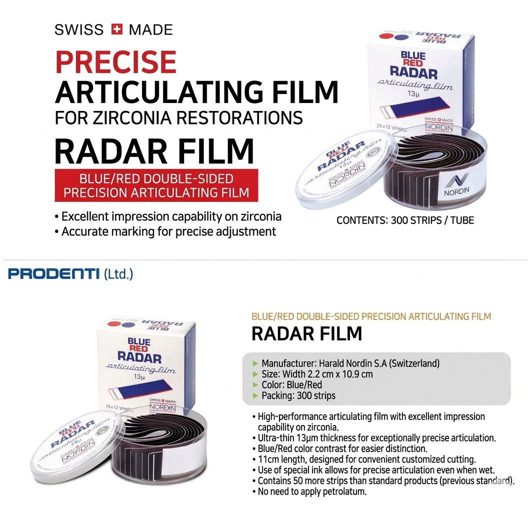 Blue Red RADAR Articulating Film