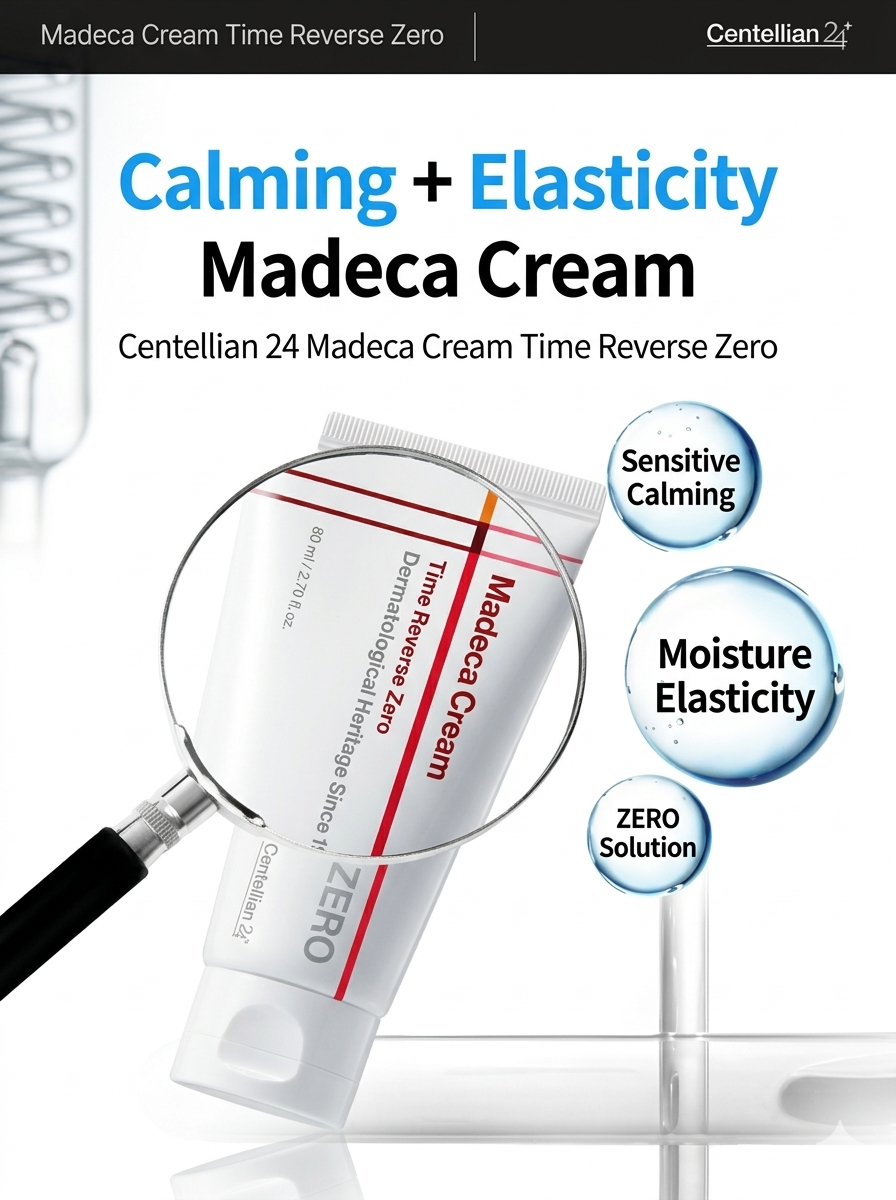 [Centellian24] Madeca Prime Ritual White Pearl + Madeca Cream Time Reverse Zero (80ml x 3ea)