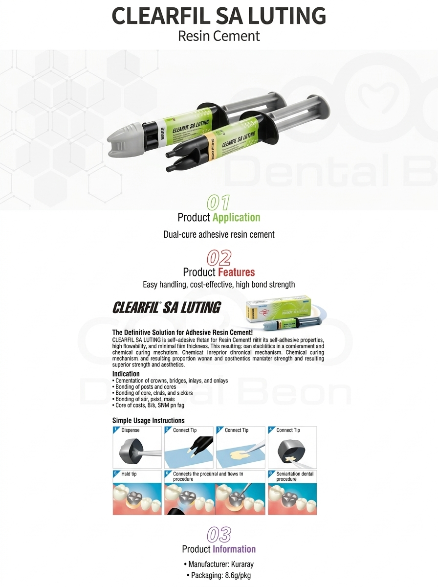 CLEARFIL SA LUTING (Storage: Refrigerate)