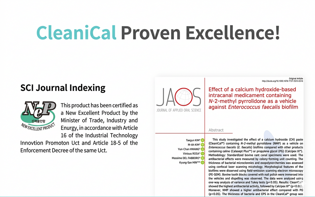 CleaniCal (Water-soluble calcium hydroxide medicament)