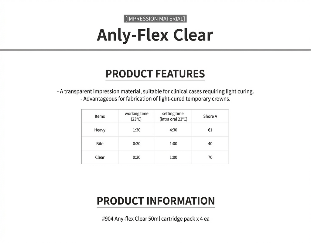 Any-Flex Clear