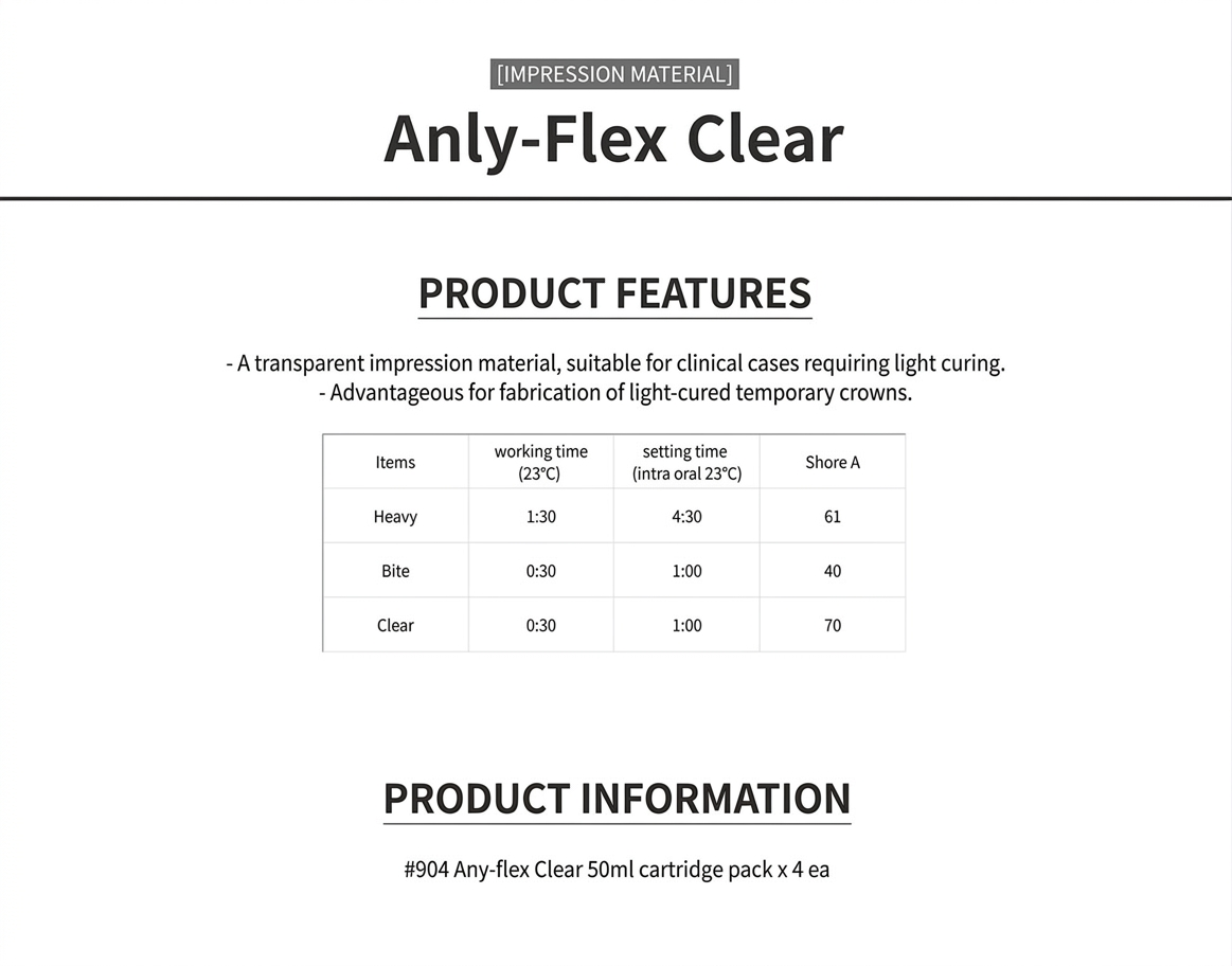 Any-Flex Clear