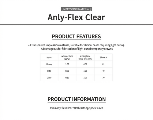 Any-Flex Clear